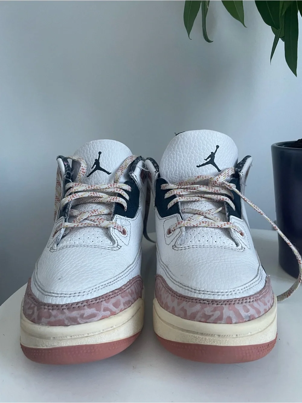 Size 3Y Youth Jordan 3 Retro Vintage Floral Shoes